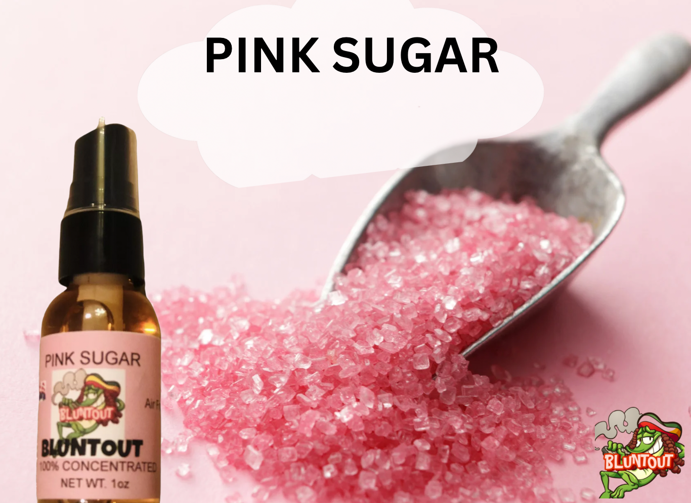 BLUNTOUT PINK SUGAR(type)Oil Based Air Freshener