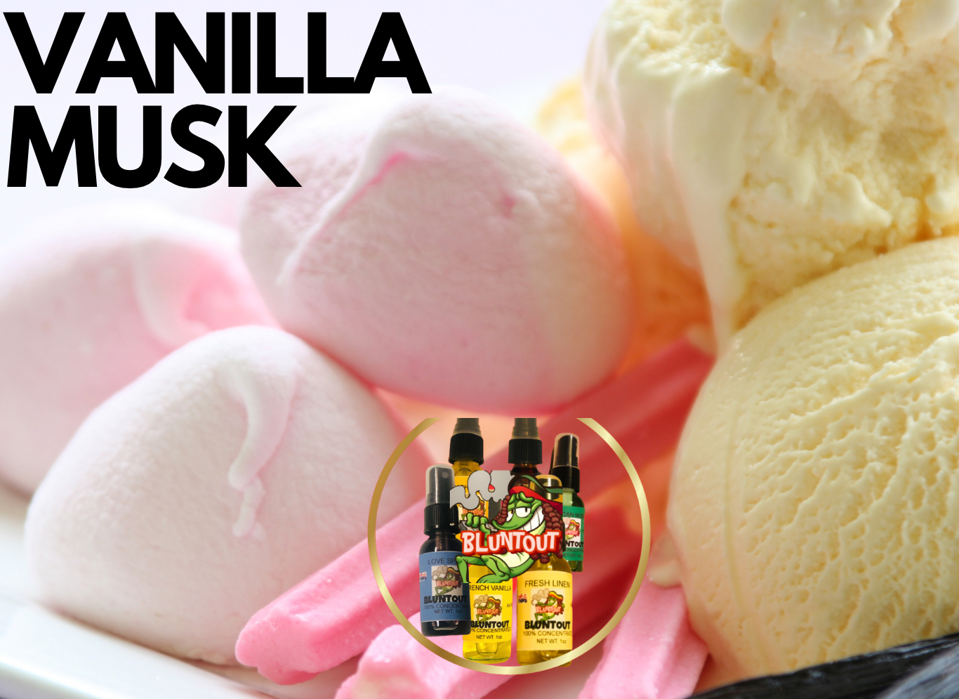 BLUNTOUT VANILLA MUSK OIL BASED AIR FRESHENER