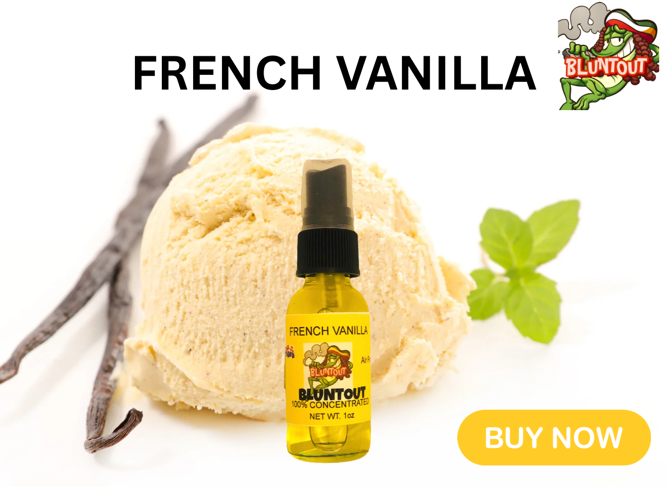 BLUNTOUT FRENCH VANILLA OIL BASED AIR FRESHENER