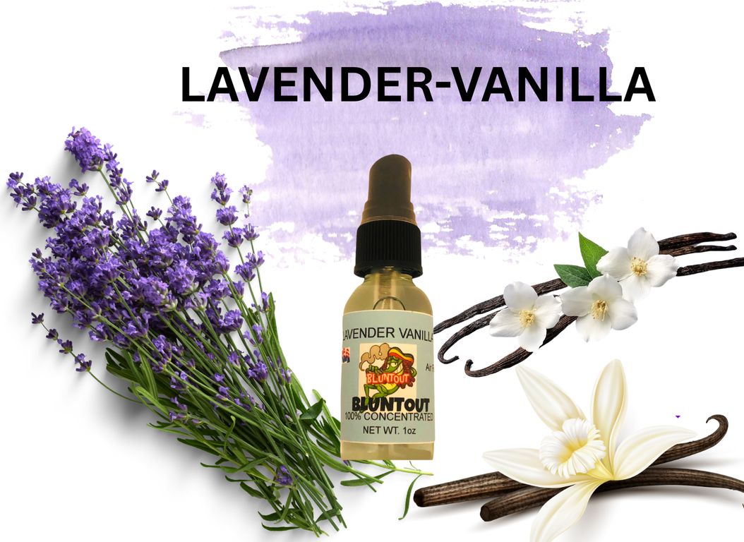 BLUNTOUT LAVENDER VANILLA OIL BASED AIR FRESHENER
