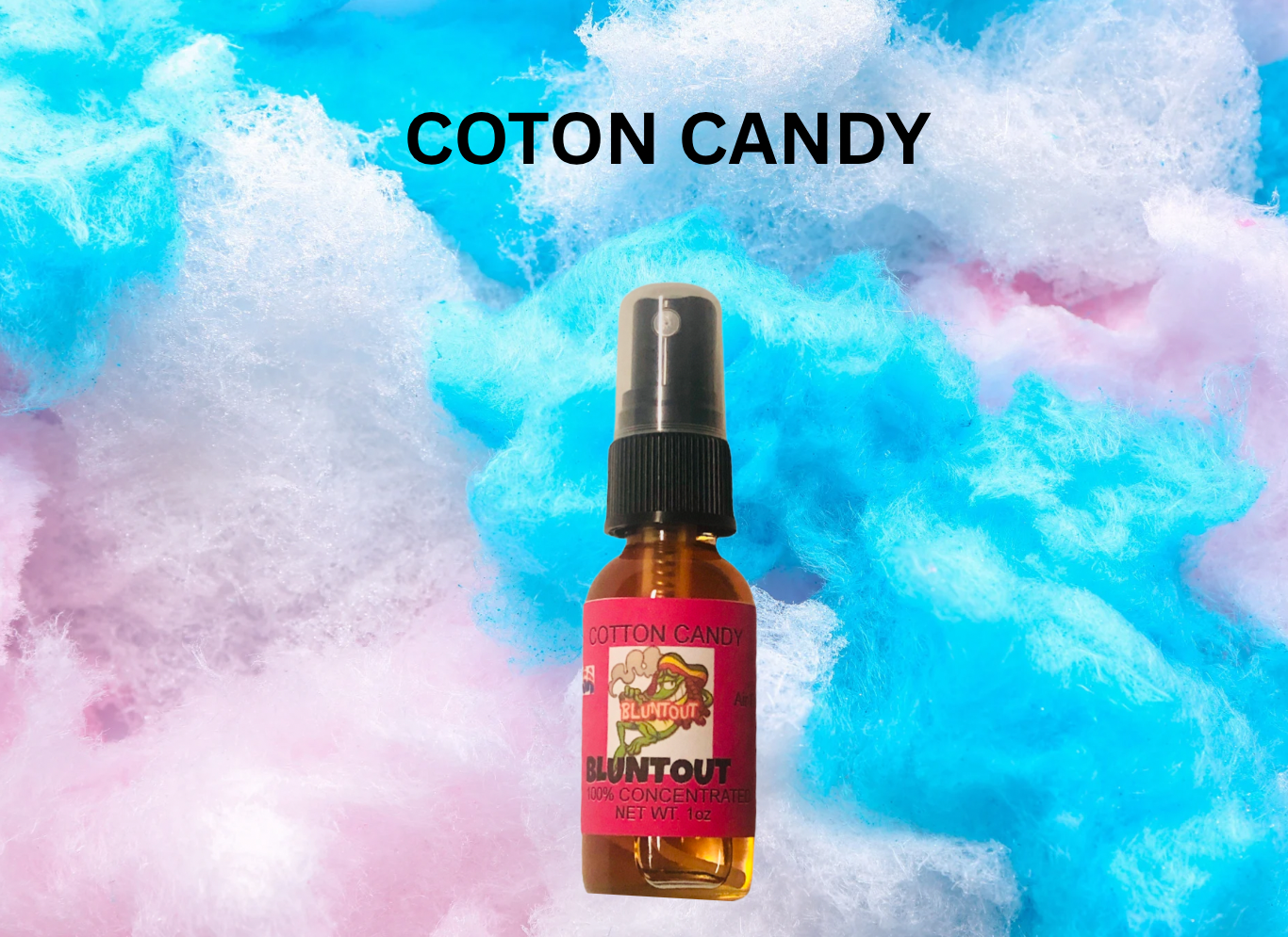 BLUNTOUT COTTON CANDY OIL BASED AIR FRESHENER