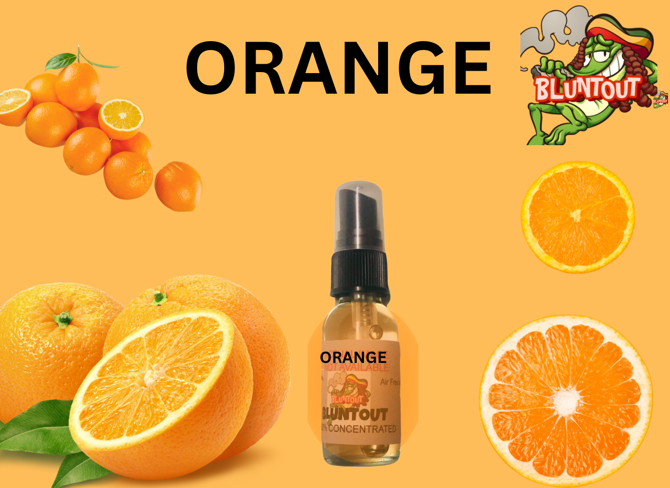 BLUNTOUT ORANGE OIL BASED AIR FRESHENER