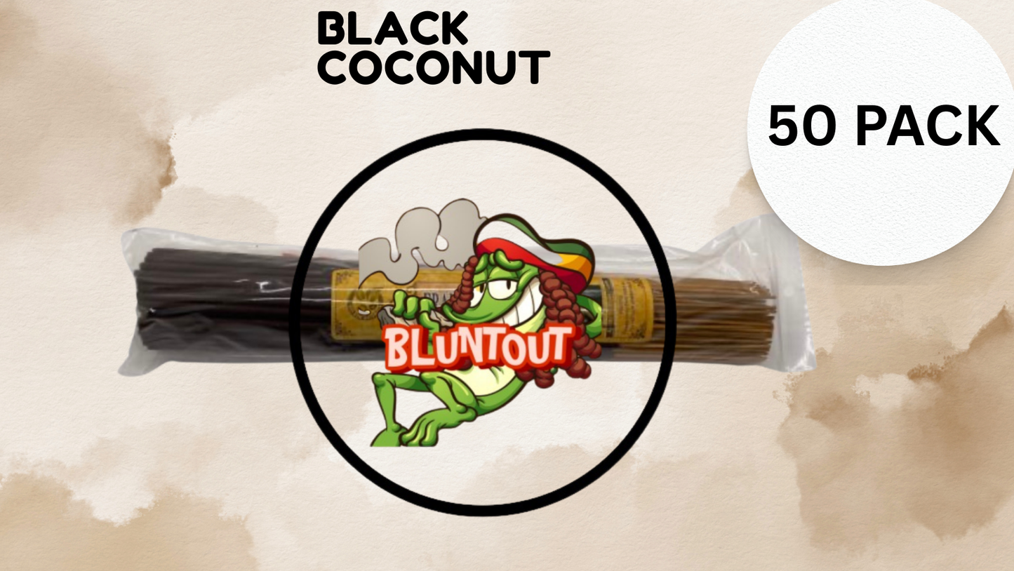 BLUNTOUT BLACK COCONUT INCENSE