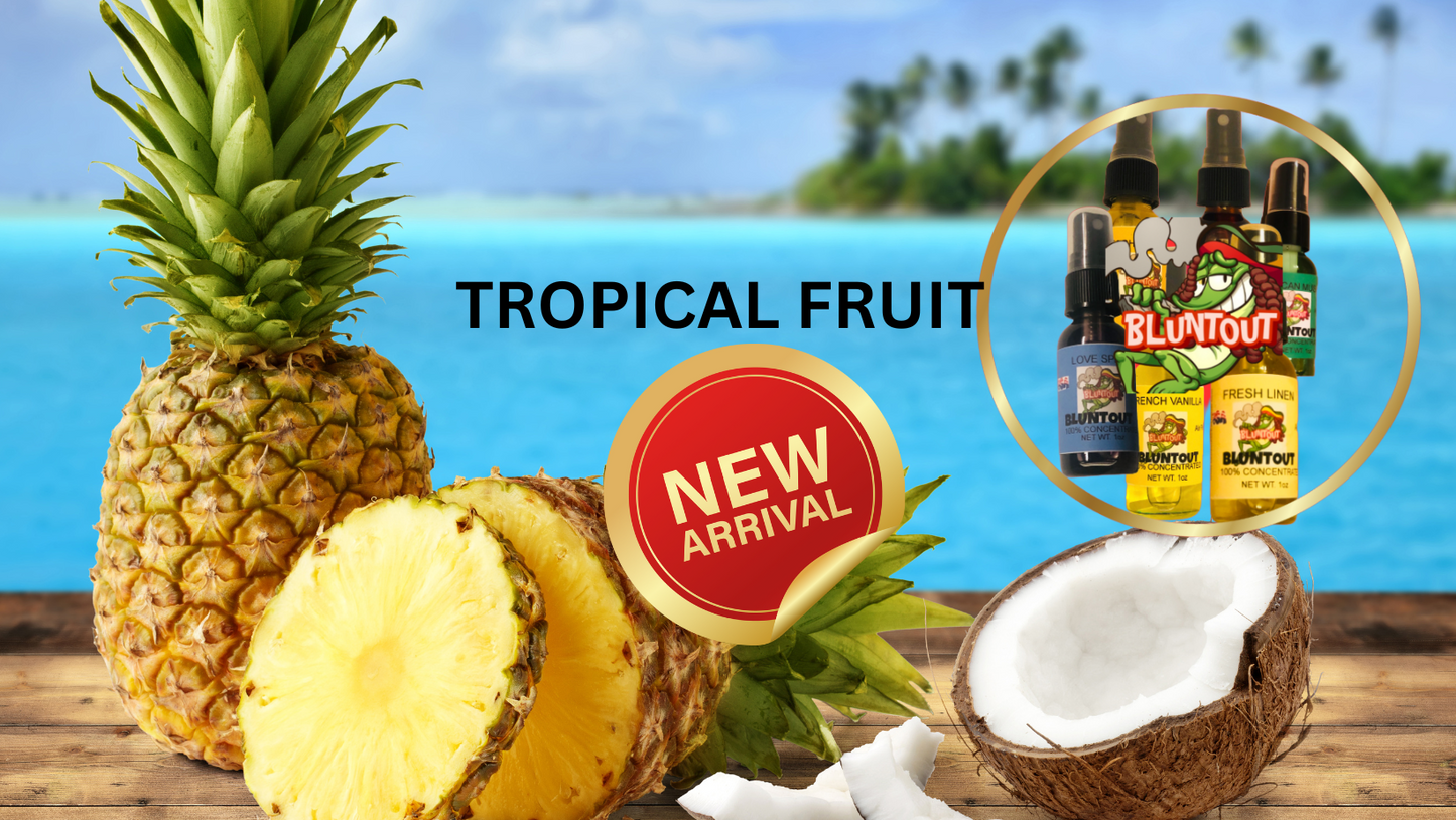 BLUNTOUT TROPICAL FRUIT Oil Based Air Freshener