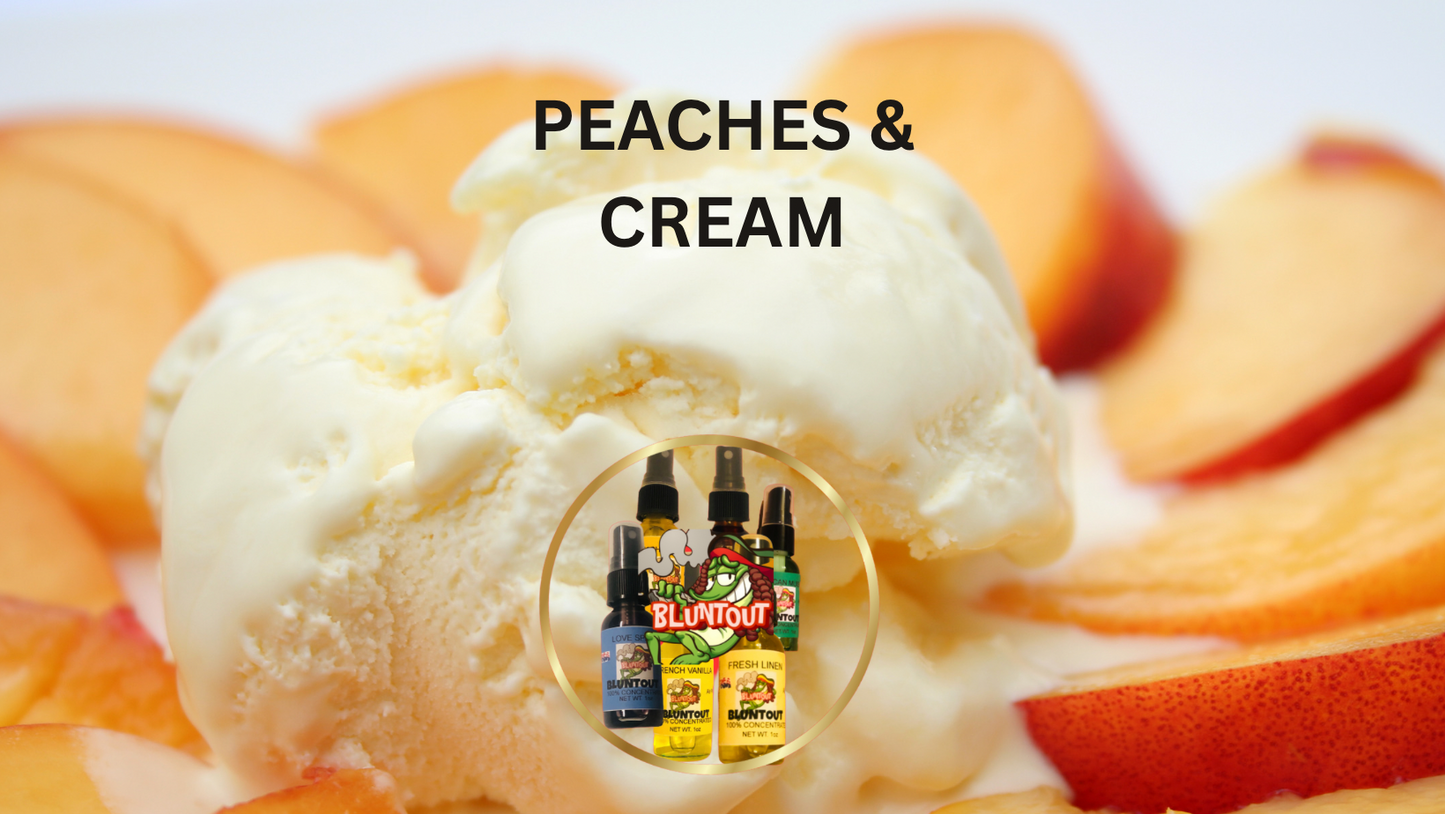 BLUNTOUT PEACHES & CREAM- OIL BASED AIR FRESHENER