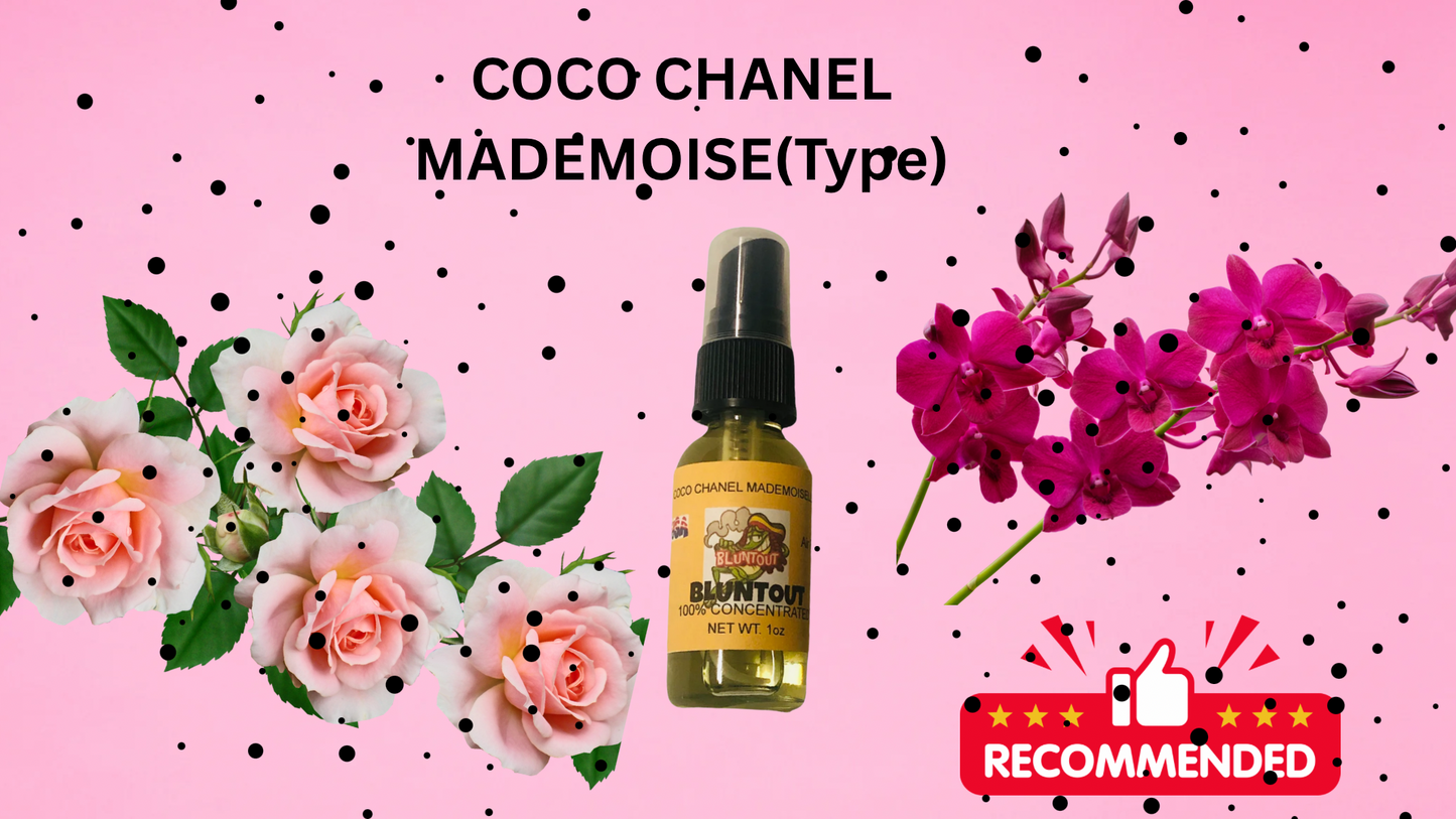 BLUNTOUT COCO CHANEL MADEMOISELLE (Type)AIR FRESHENER