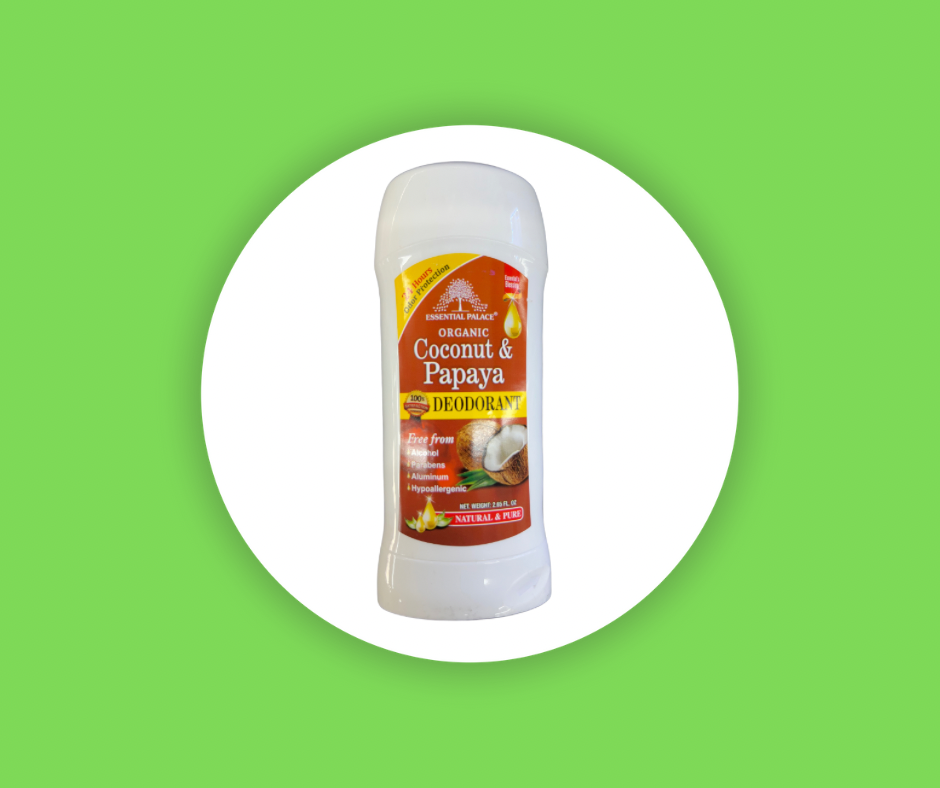 Coconut and Papaya Organic Deodorant