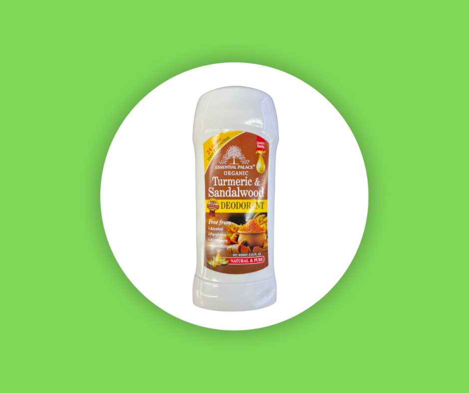 Turmeric and Sandalwood Organic Deodorant