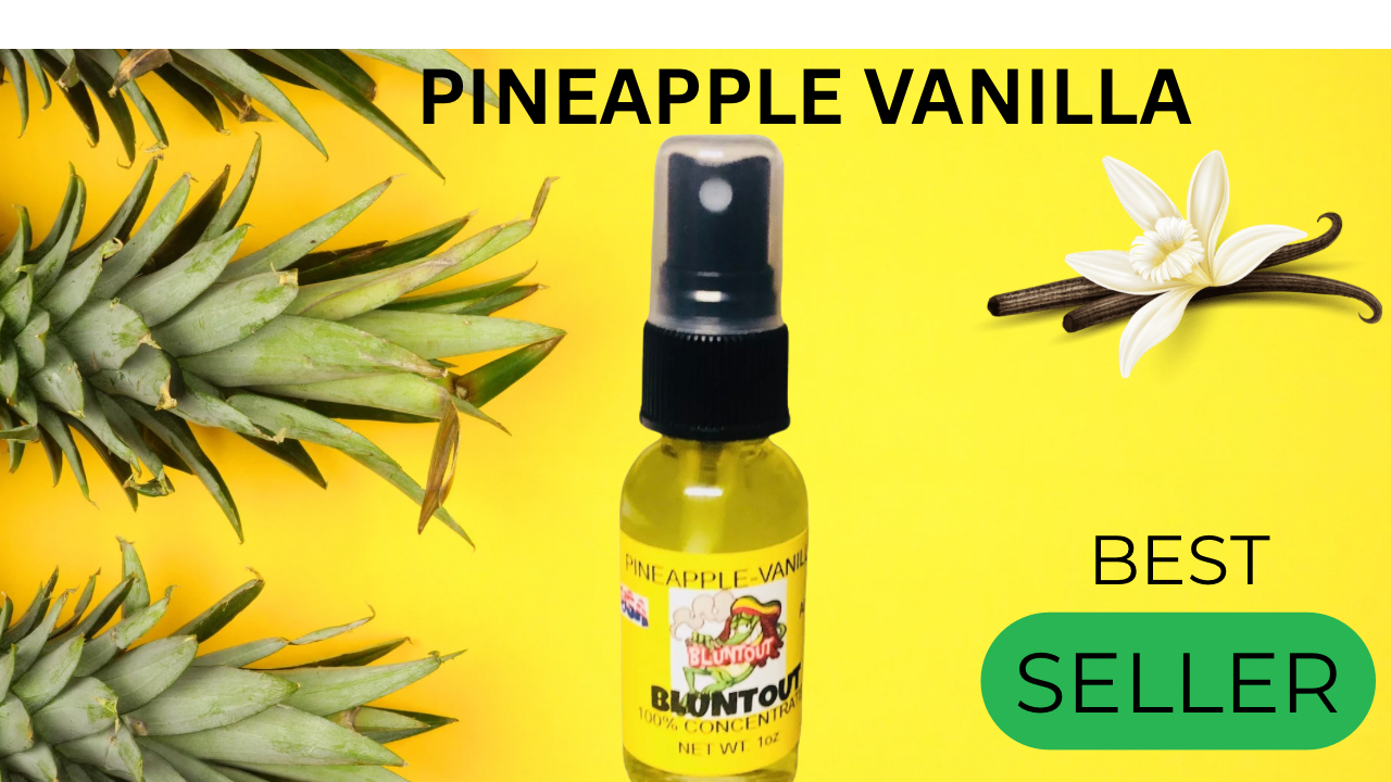BLUNTOUT PINEAPPLE-VANILLA OIL BASED AIR FRESHENER